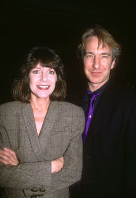 Actor Alan Rickman attends a party at the Dorchester Hotel in London to celebrate the first inauguration of Bill Clinton as President of the United States of America. 20 January 1993. Photo: Neil Turner
