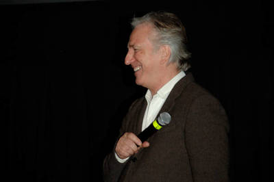 Alan Rickman attends the BAMcinematek screening of "Die Hard" at BAM Rose Cinemas on February 8, 2011 in New York City.
